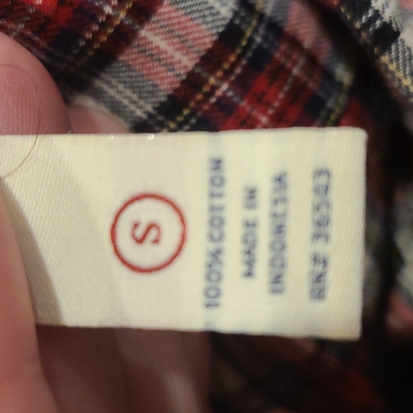 Heritage Shirting by Bass Red Plaid shirt - Picture 6 of 6